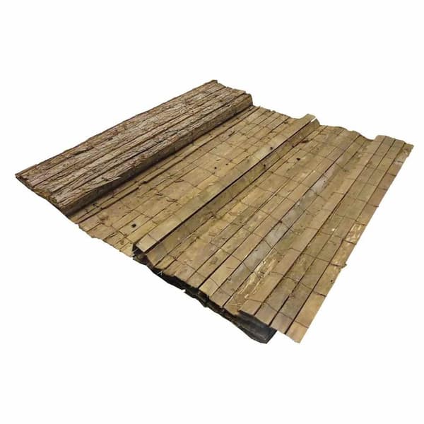Nature Insynsskydd naturligt bark 1x3 m 5 cm tjock