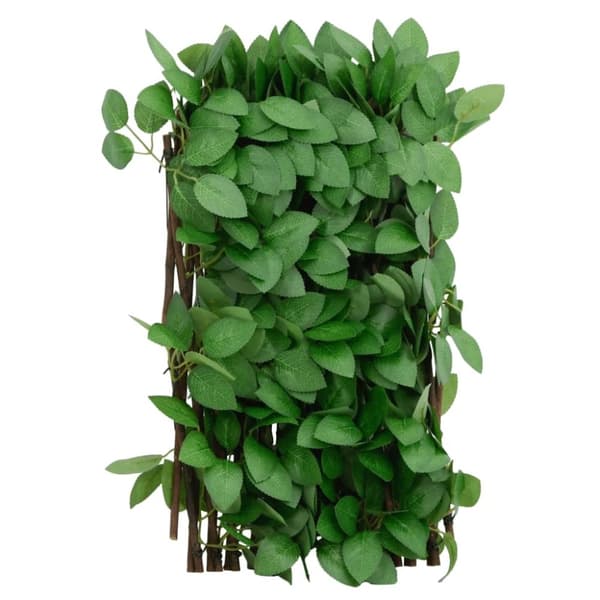 vidaXL Utvidbart espalier med kunstig eføy 5 stk grønn 180x30 cm