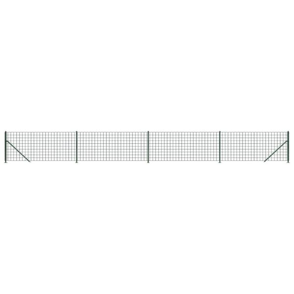 vidaXL Verkkoaita laipalla vihreä 0,8x10 m