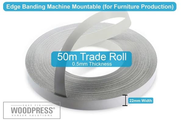 Woodpress Edge - E22x500MelGreyPearl