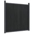 Miniatyrbilde 5 av 11: vidaXL Gjerdepanel grå 1045x186 cm WPC