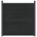 Miniatyrbilde 6 av 11: vidaXL Gjerdepanel grå 1045x186 cm WPC