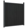 Miniatyrbilde 8 av 11: vidaXL Gjerdepanel grå 1045x186 cm WPC