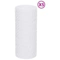 Miniatyrbillede 4 af 9: vidaXL altanafskærmninger 5 stk. 255x19 cm polyrattan hvid
