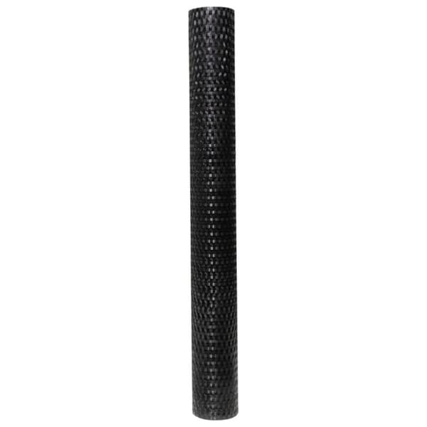 vidaXL Parvekesuoja musta 300x100 cm polyrottinki