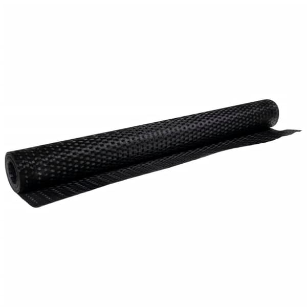 vidaXL Parvekesuoja musta 300x100 cm polyrottinki