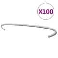 Pikkukuva 2 / 4: Kivikorien koukut 100 kpl galvanoitu teräs 30 cm - Kivikorikoukku - Kivikorikoukut - Home & Living