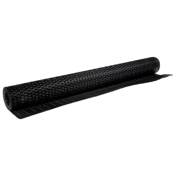 vidaXL altanafskærmning 600x80 cm polyrattan sort