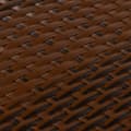 Miniatyrbillede 8 af 9: vidaXL altanafskærmninger 10 stk. 255x19 cm polyrattan brun og sort