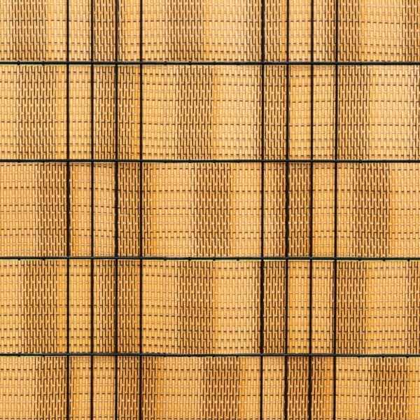 vidaXL Parvekesuojat 10 kpl vaaleanruskea 255x19 cm polyrottinki