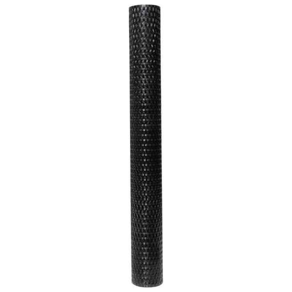 vidaXL altanafskærmning 400x80 cm polyrattan sort