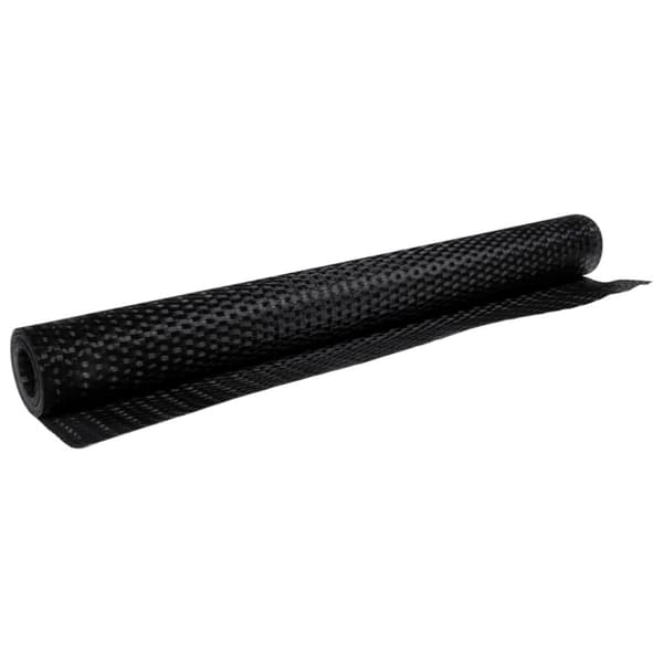 vidaXL altanafskærmning 400x80 cm polyrattan sort