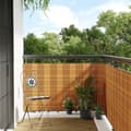 Miniatyrbillede 2 af 9: vidaXL altanafskærmning 300x90 cm polyrattan lysebrun