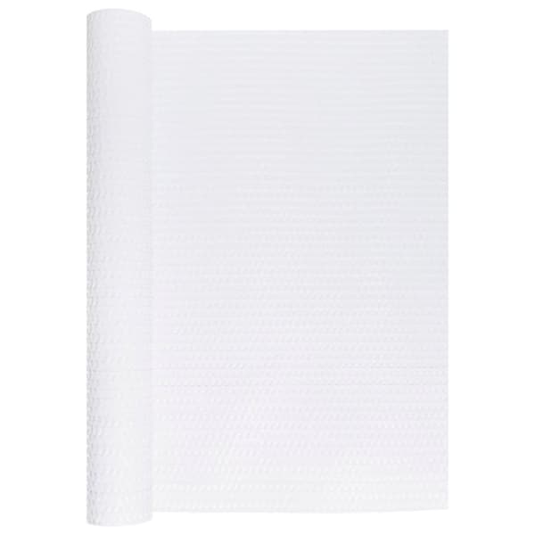 vidaXL altanafskærmning 500x90 cm polyrattan hvid