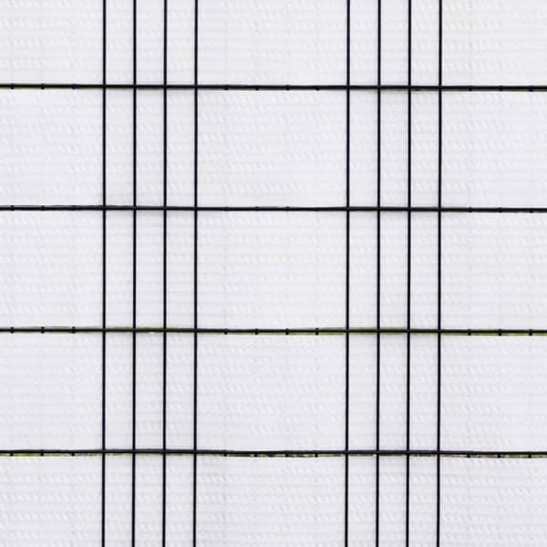vidaXL Parvekesuojat 10 kpl valkoinen 255x19 cm polyrottinki