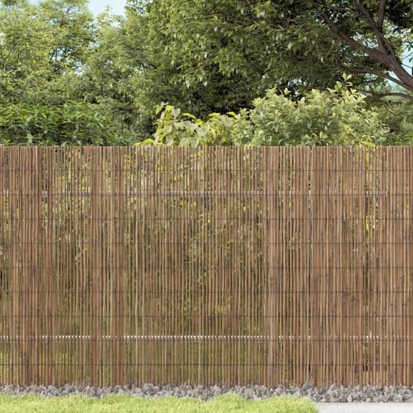 vidaXL havehegn 500x90 cm siv