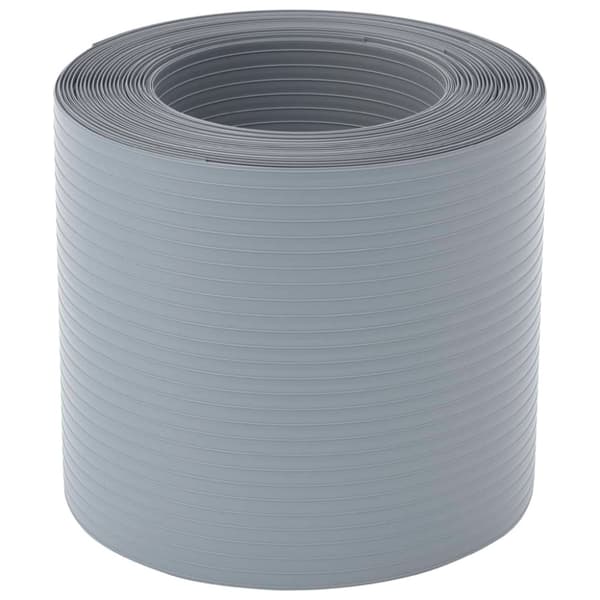 vidaXL Hageskjermer 10 stk grå 252,5x19 cm PVC