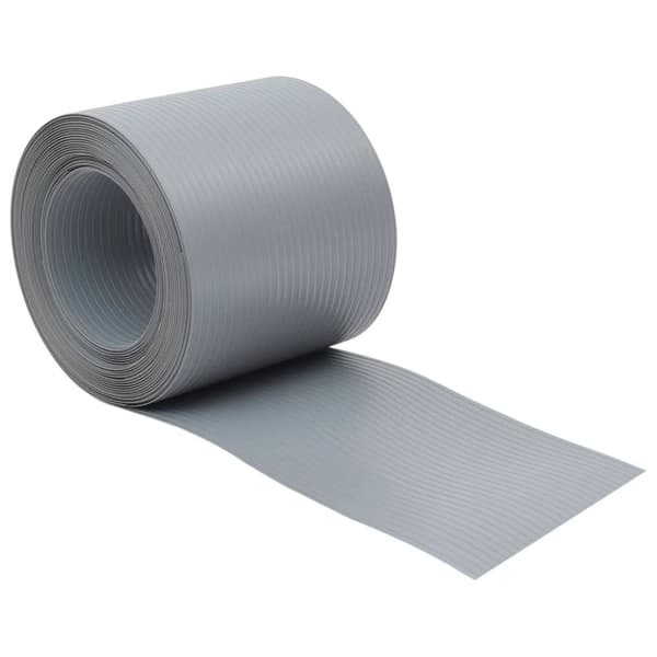 vidaXL Hageskjermer 10 stk grå 252,5x19 cm PVC