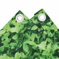 Miniatyrbillede 4 af 7: vidaXL altanafskærmning 600x75 cm PVC plantedesign grøn