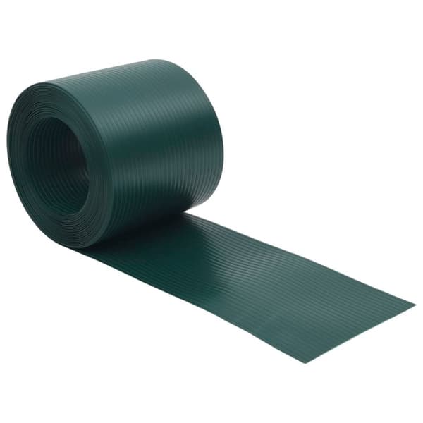 vidaXL haveskærme 10 stk. 252,5x19 cm PVC grøn