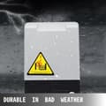 Miniatyrbild 4 av 8: 1300lbs 370W 13m/min automatisk skjutportsöppnare kit, hög rörelsehastighet, väderbeständig, tyst drift, lätt att installera