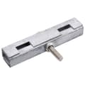 Miniatyrbild 2 av 2: Sammankopplare för galler U-form 10 set silver