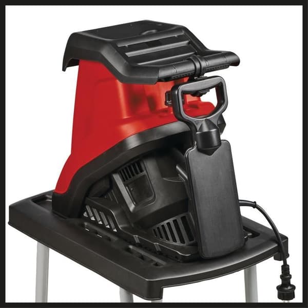 Einhell Växtavfallskniv GC-KS 2540 CB (2 omvändbara knivar i stål, uppsamlarbehållare 55 liter)