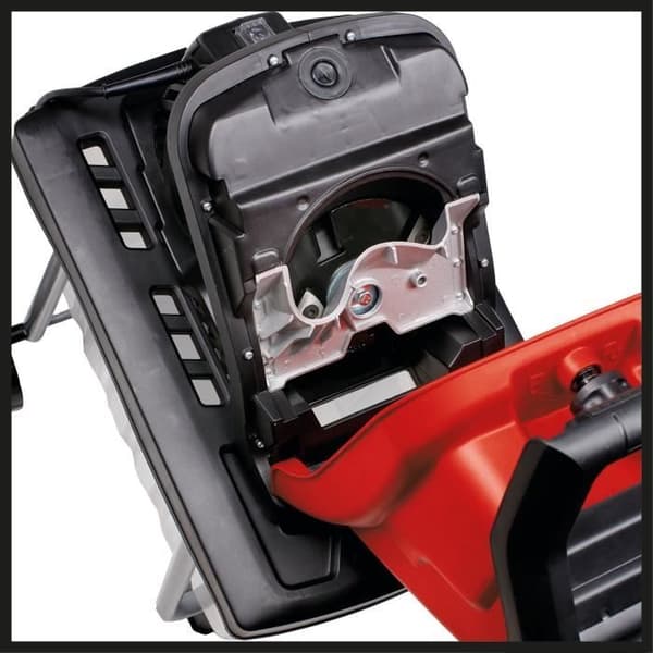 Einhell Växtavfallskniv GC-KS 2540 CB (2 omvändbara knivar i stål, uppsamlarbehållare 55 liter)