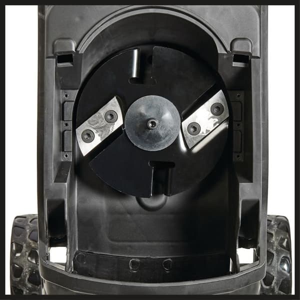 Einhell Växtavfallskniv GC-KS 2540 CB (2 omvändbara knivar i stål, uppsamlarbehållare 55 liter)