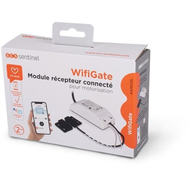 Mottagarmodul - SCS SENTINEL - WifiGate - Ansluten