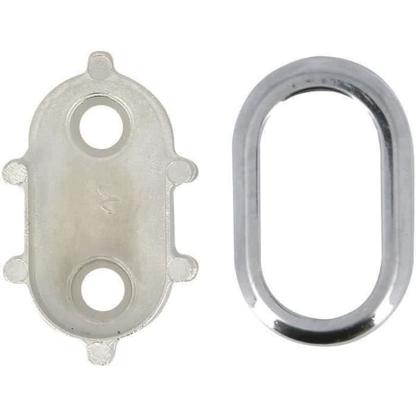 MOBOIS Födelse klädramp i metall - H 30 x Ø 15 mm - Krom