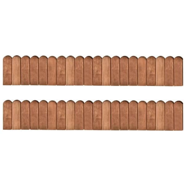 Rabattkant 2 st 120 cm impregnerad furu