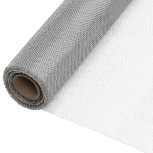 Insektsnät rostfritt stål 80x2000 cm silver