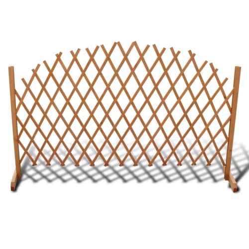Spaljéstaket massivt trä 180 x 100 cm
