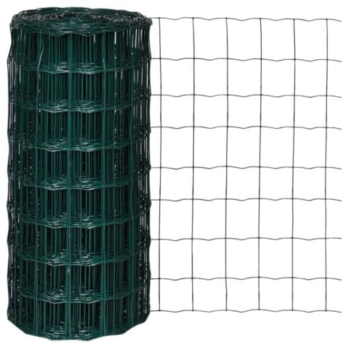 Eurofence stål 25 x 0,8 m grön