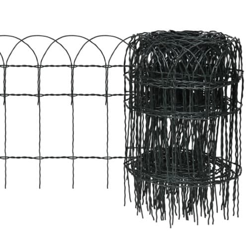 Rabattkant pulverlackerat järn 25x0,4 m