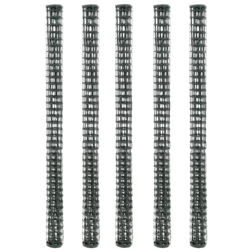 Stängselnät 5 st HDPE 1x1,2 m grön