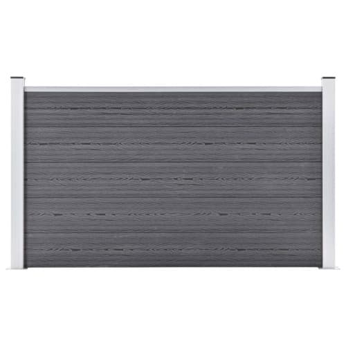 Staketpanel WPC 180x105 cm grå
