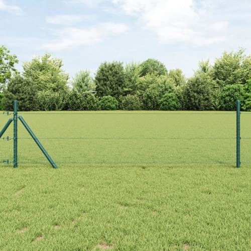 Hexagonstaket Grön 0.6x50 m Stål