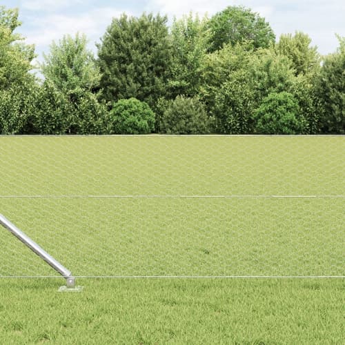 Hexagonstängsel 0.6x50 m Galvaniserat Stål