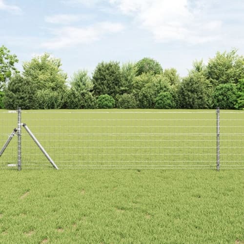 Euro Fence med 7 stänger 0.6x10 m Galvaniserat stål