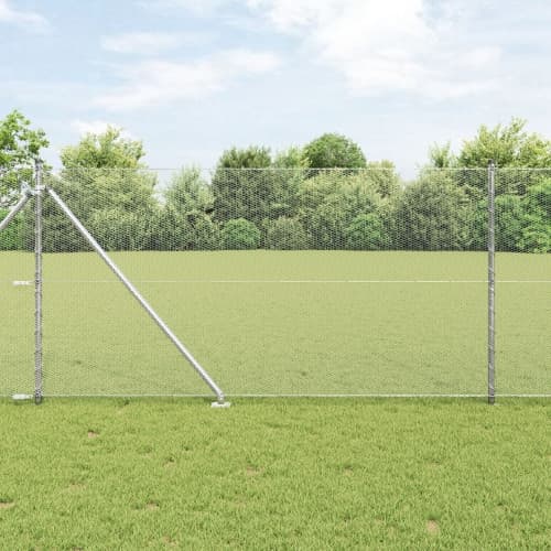 Fencing Set Set om 2 Galvaniserat stål 25 m Hållbar