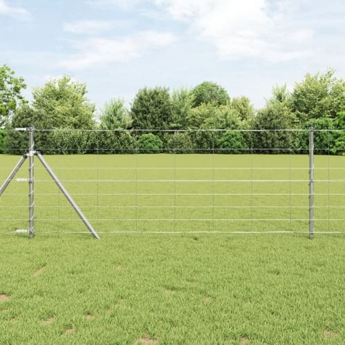 Fältstängsel 0,8x50 m Galvaniserat Stål