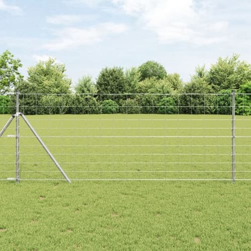 Fältstängsel 1x10 m Galvaniserad stål