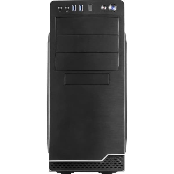 INTER-TECH IT-5916 Tower PC-fodral Svart 500 W - 4 3,5" konsoler, 3 5,25" konsoler, 2 2,5" fack