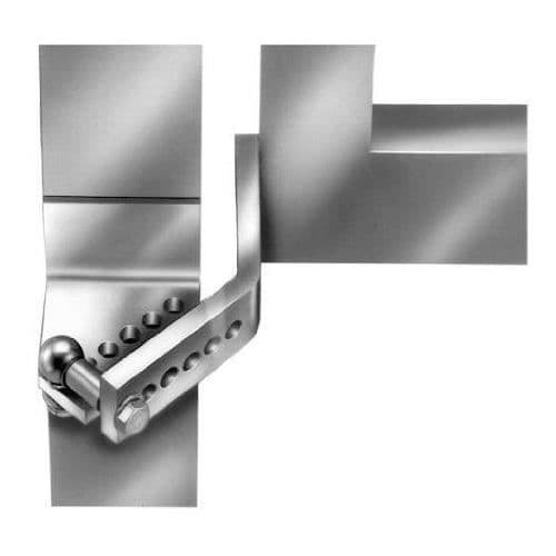 Gah-Alberts 411725 Lutningsregulator gångjärn för metallgrindar