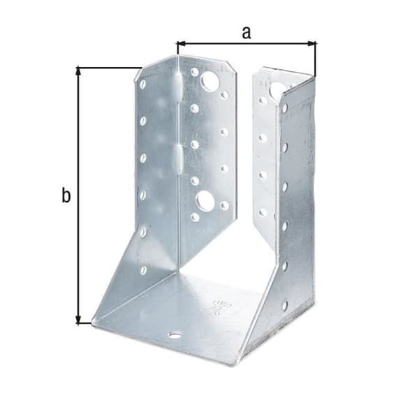 Stöd U-vingar inuti galvaniserade sendzimir 80x120 -25st