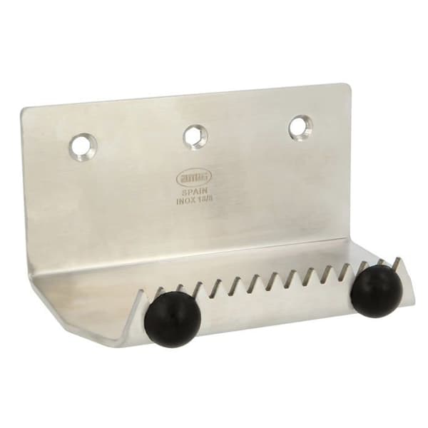 Amig - 23959 - Fotpedal för dörrhandtag i 18/8 rostfritt stål 121 x 81 x 3 mm