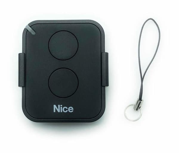Nice - FLO2RE - Fjärrkontroll/Avsändare, 2 kanaler, frekvens 433,92 MHz Rolling Code!!!