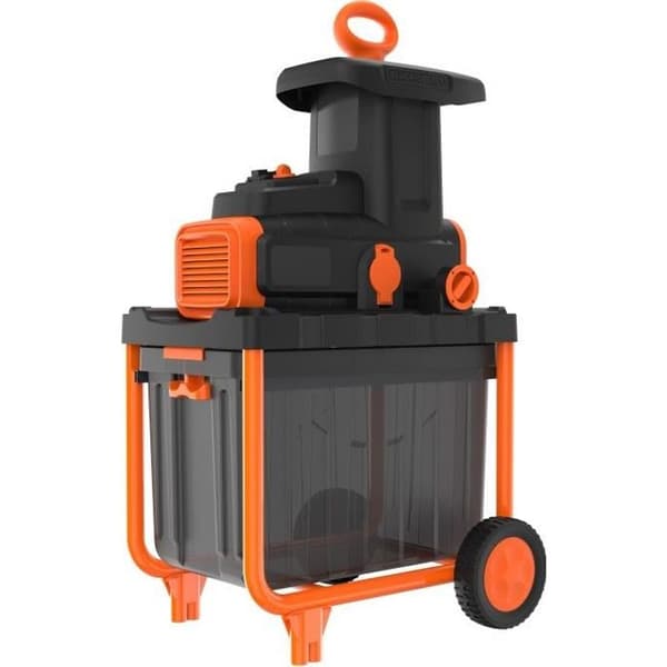 BLACK+DECKER BEGAS5800-QS Växtförstörare - Slipkapacitet 45 mm - 45 L uppsamlingsfack